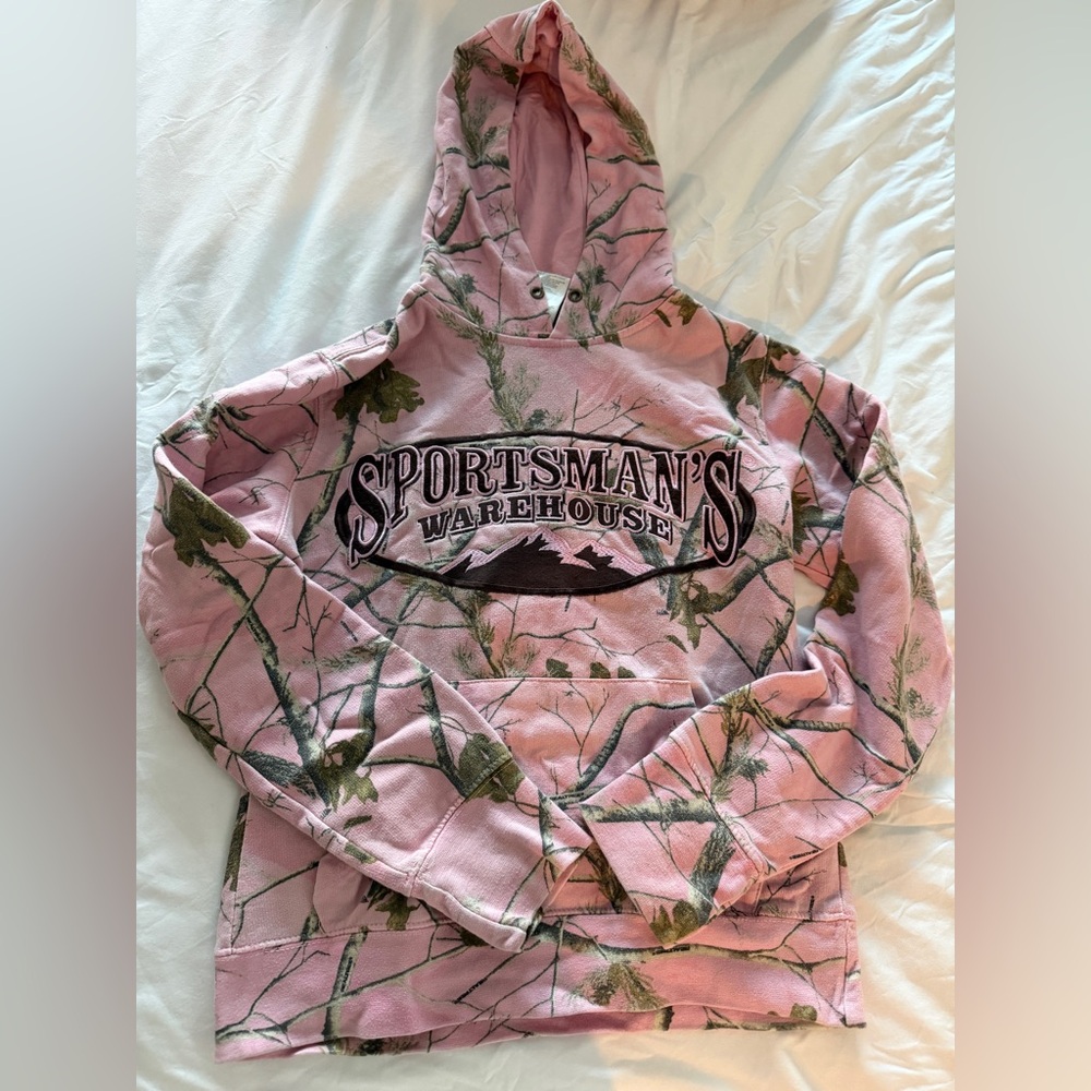 Y2K Sportsman's Warehouse Pink Camo Hoodie
